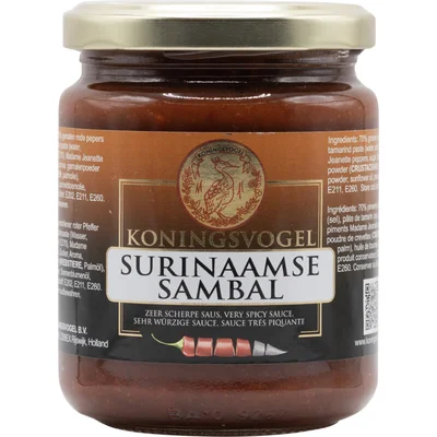 Koningsvogel Surinaamse sambal