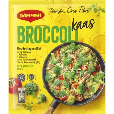 Maggi Dagschotel broccoli kaas