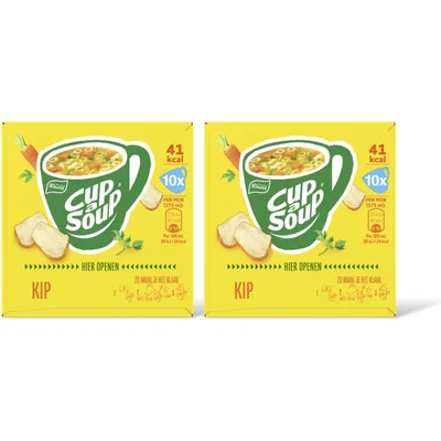 Knorr Cup-a-soup kip 10-pack 2-pack