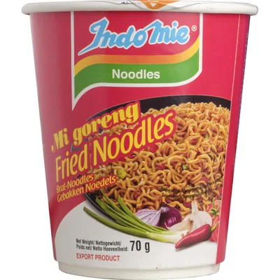 Indo mie Noodles mi goreng cup