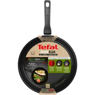 Tefal Renew black koekenpan 24cm