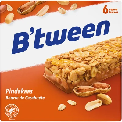 Hero B'tween mueslireep pindakaas