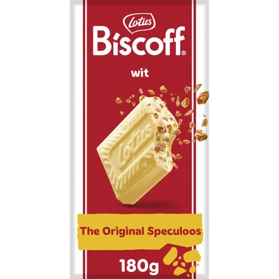 Lotus Biscoff Speculoos witte chocolade stukjes