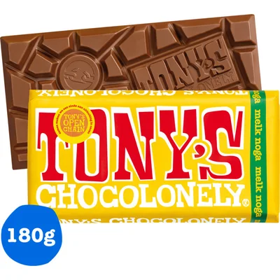 Tony's Chocolonely Reep melk noga
