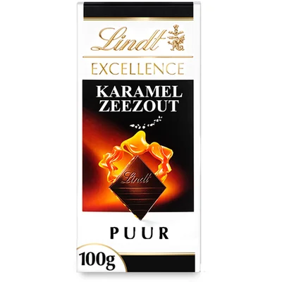Lindt Excellence karamel zeezout chocolade