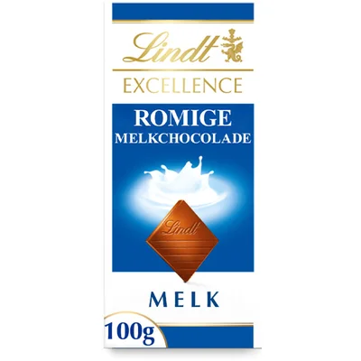 Lindt Excellence extra romige melkchocolade