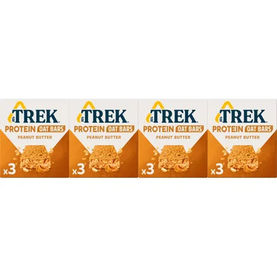 Trek Protein havermout peanut butter 4-pack