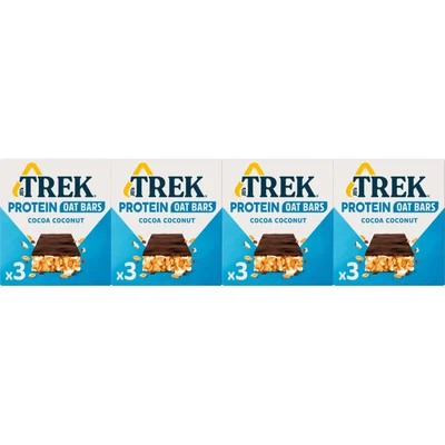 Trek Protein havermout cocoa coconut 4-pack