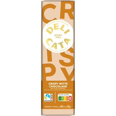 Delicata Reep crispy witte chocolade