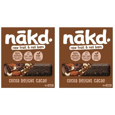 Nakd Cocoa delight bars 2-pack