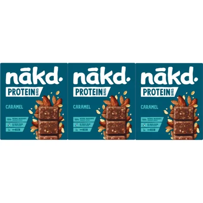 Nakd Protein bars caramel 3-pack