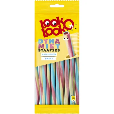 Look-O-Look Dynamietstaafjes bosvruchten smaak