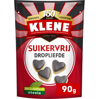 Klene Suikervrij zout & salmiak dropliefde