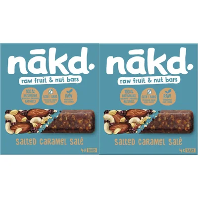 Nakd Salted caramel bars 2-pack