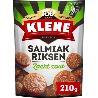 Klene Salmiak riksen zacht zout