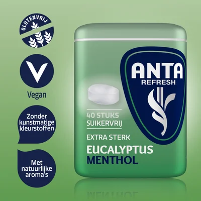Anta Eucalyptus menthol extra sterk