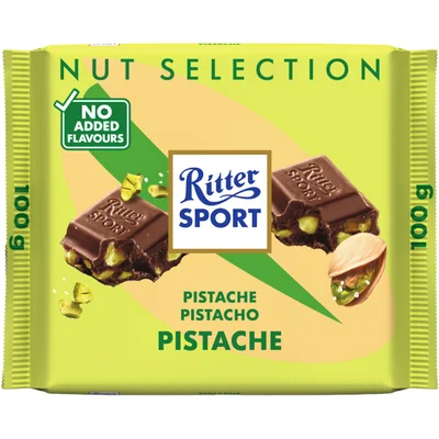 Ritter Sport Melkchocolade pistache