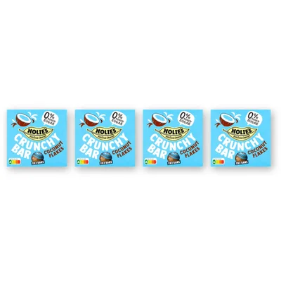 Holie's Crunchy bar coconut flakes 4-pack
