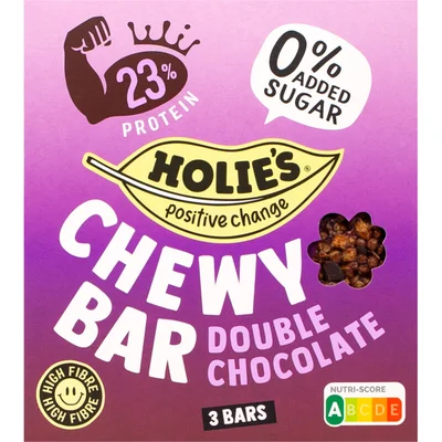 Holie's Chewy bar double chocolate