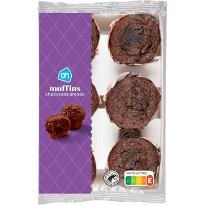 AH Mini muffins chocolade smaak