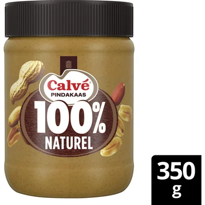 Calvé 100% Naturel pindakaas