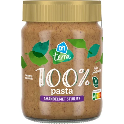 AH Terra Plantaardig 100% pasta amandel