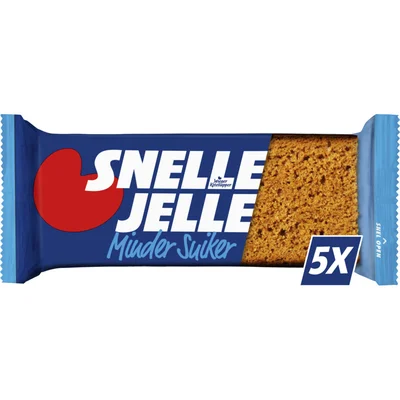 Snelle Jelle Kruidkoek minder suiker 5-pack
