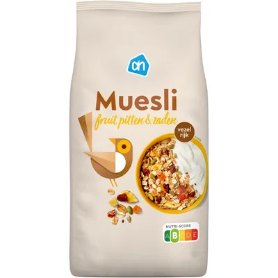 AH Muesli fruit pitten & zaden