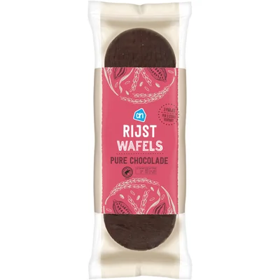 AH Rijstwafels pure chocolade