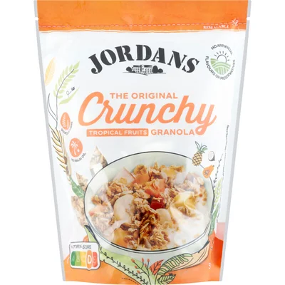 Jordans Crunchy tropical fruits granola