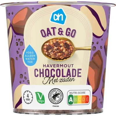 AH Oat & go chocolade havermout