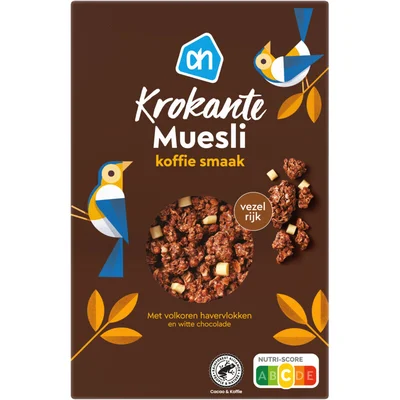 AH Krokante muesli koffie smaak
