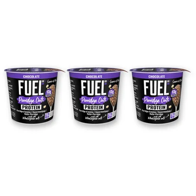 Fuel10K Porridge Oats Pot Chocolate 3-pack