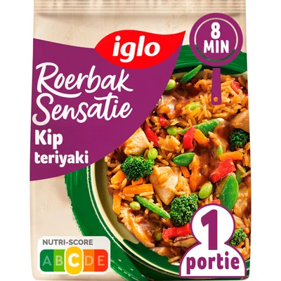 Iglo Roerbak sensatie kip teriyaki
