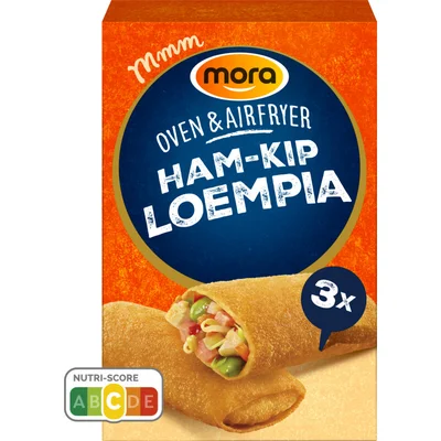 Mora Oven & airfryer ham-kip loempia's