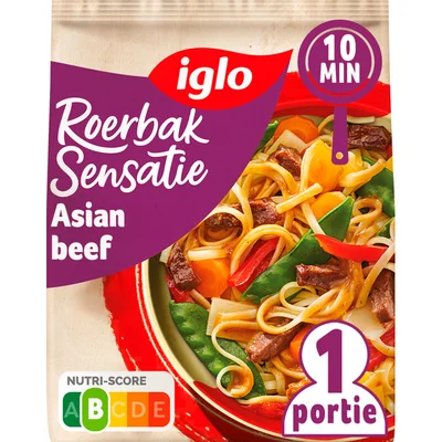 Iglo Roerbak sensatie asian beef