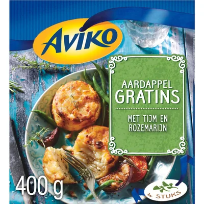 Aviko Aardappel gratin met tijm & rozemarijn