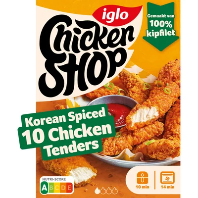 Iglo Chicken shop Korean spiced tenders