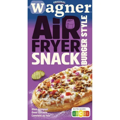 Wagner Airfryer snack burger style