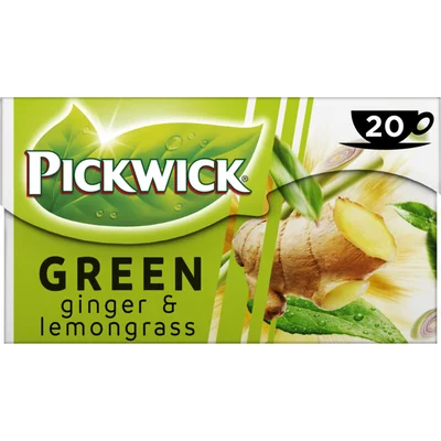 Pickwick Ginger & lemongrass groene thee