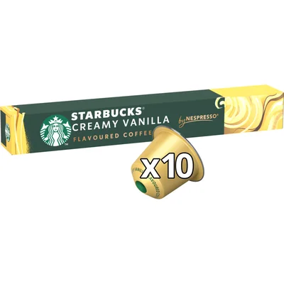 Starbucks Nespresso creamy vanilla capsules