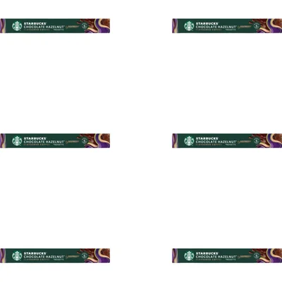 Starbucks Nespresso chocolate hazelnut caps 6-pack