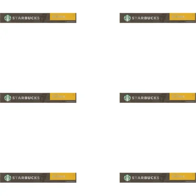 Starbucks Nespresso blonde espresso roast cap 6pk