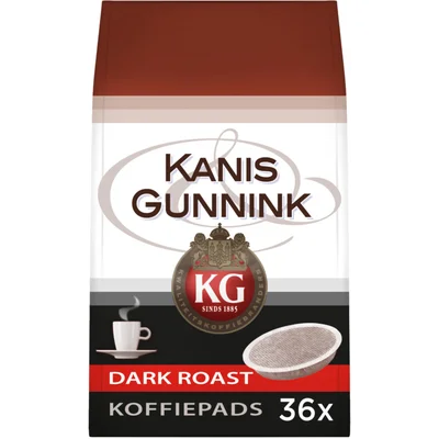 Kanis & Gunnink Dark roast koffiepads