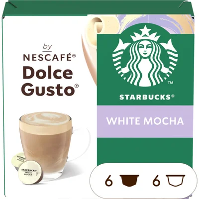 Starbucks Dolce gusto compatible white mocha