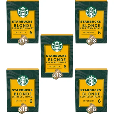 Starbucks Nespresso blonde espresso roast 5-pack