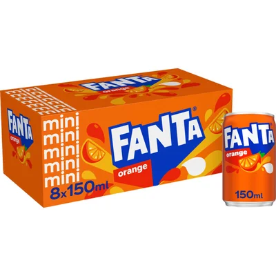Fanta Orange mini 8-pack