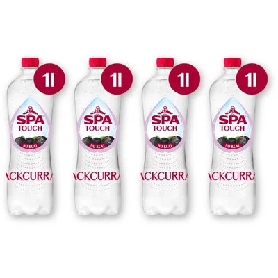 Spa Touch bruisend blackcurrant 4-pack