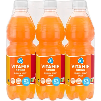AH Vitamin drink mango guave 0% 6-pack