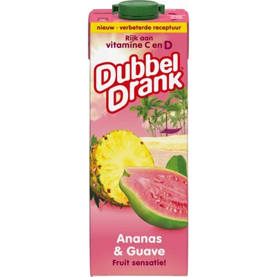 DubbelDrank Ananas & guave